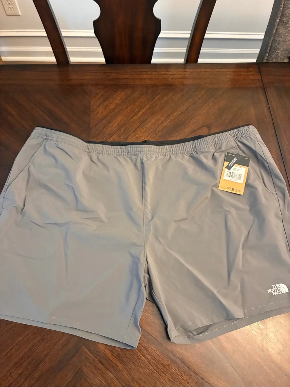 The North Face Mens Big Wander Short 2.0, 5X, LNG, Smoked Pearl New